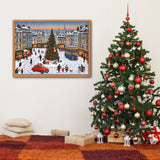 Christmas Eve Hustle Jigsaw Puzzle 1000 Pieces