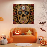 Gemstone Skull Jigsaw Puzzle 1000 Pieces
