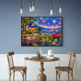 Lakeside Fireworks Night Jigsaw Puzzle 1000 Pieces