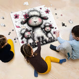 Abstract Sheep Art Jigsaw Puzzle 1000 Pieces