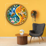 Yin and Yang Bees Jigsaw Puzzle 1000 Pieces