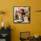 Vintage Floral Hat Jigsaw Puzzle 1000 Pieces