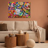 Rainbow Dessert Carnival Jigsaw Puzzle 1000 Pieces