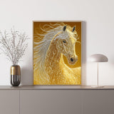 Golden Horse Jigsaw Puzzle 1000 Pieces