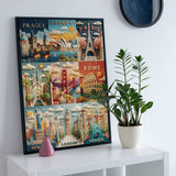 Art Travel Jigsaw Puzzle 1000 Pieces