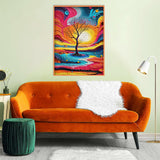 Impasto Art Tree Jigsaw Puzzle 1000 Pieces