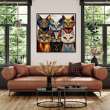 Abstract Cat Jigsaw Puzzle 1000 Pieces