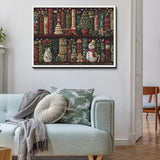 Christmas Embroidery Shelf Jigsaw Puzzle 500 Pieces