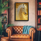 Golden Horse Jigsaw Puzzle 1000 Pieces