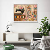 Vintage Sewing Room Jigsaw Puzzle 1000 Pieces