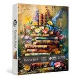 Flower Book Jigsaw Puzzle 1000 Piece