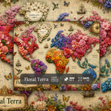 Floral Terra Jigsaw Puzzle 1000 Pieces