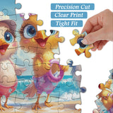 Seaside Chicken Jigsaw Puzzle 1000 Pieces
