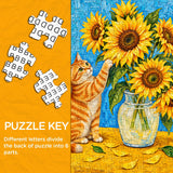 Sunflower Mischief Jigsaw Puzzle 1000 Pieces