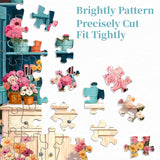 Floral Cabinet Rhythm Jigsaw Puzzle 1000 Pieces