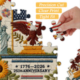Stars, Stripes & Libertys Jigsaw Puzzle 1000 Pieces