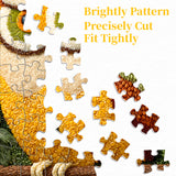 Grain Owl Jigsaw Puzzle 1000 Pieces