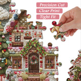 Candy Gingerbread House Jigsaw Puzzle 1000 Pieces