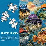 Stylish Sea Gan Jigsaw Puzzle 1000 Pieces