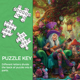 Guitar Girl Jigsaw Puzzle 1000 Pieces