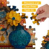 Paper Flower Vase Jigsaw Puzzle 1000 Pieces