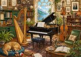Music Salon Jigsaw Puzzle 1000 Pieces