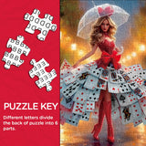 Queen of Cards Jigsaw Puzzle 1000 Pieces
