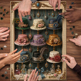 Vintage Hat Cabinet Jigsaw Puzzle 1000 Pieces