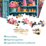 Floral Cabinet Rhythm Jigsaw Puzzle 1000 Pieces