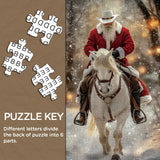 Santa Gallop Jigsaw Puzzle 1000 Pieces