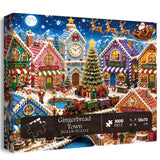 Gingerbread Town Jigsaw Puzzle 1000 Pieces