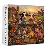 Barnyard Morn Jigsaw Puzzle 1000 Pieces