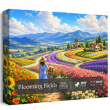 Blooming Fields Jigsaw Puzzle 1000 Pieces