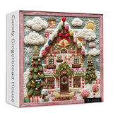 Candy Gingerbread House Jigsaw Puzzle 1000 Pieces
