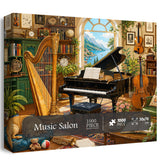 Music Salon Jigsaw Puzzle 1000 Pieces