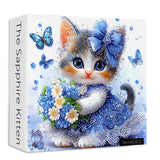 The Sapphire Kitten Jigsaw Puzzle 1000 Pieces