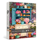 Floral Cabinet Rhythm Jigsaw Puzzle 1000 Pieces