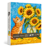 Sunflower Mischief Jigsaw Puzzle 1000 Pieces