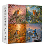 Seasons’ Chirp Jigsaw Puzzle 1000 Pieces