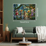 Tiny Adventurers in the Rain Jigsaw Puzzle 1000 Pieces