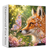 Diamond Fox Kiss Jigsaw Puzzle 1000 Pieces
