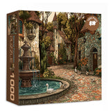 Serene Fountain Jigsaw Puzzle 1000 Pieces