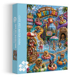 Cute Pet Water Park Jigsaw Puzzle 1000 Pieces