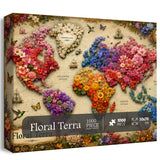 Floral Terra Jigsaw Puzzle 1000 Pieces