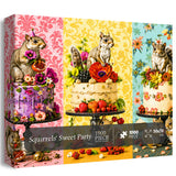 Squirrels' Sweet Party Jigsaw Puzzle 1000 Pieces