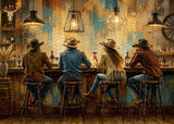 Western Saloon Jigsaw Puzzle 1000 Pieces