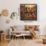 Barnyard Morn Jigsaw Puzzle 1000 Pieces