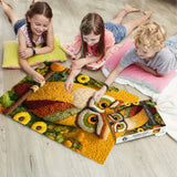 Grain Owl Jigsaw Puzzle 1000 Pieces