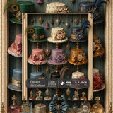 Vintage Hat Cabinet Jigsaw Puzzle 1000 Pieces