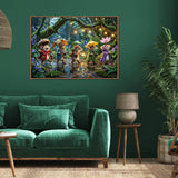 Tiny Adventurers in the Rain Jigsaw Puzzle 1000 Pieces
